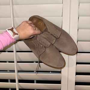 Crew suede dress shoe